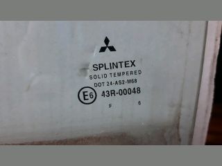 bontott MITSUBISHI COLT Bal hátsó Ablak