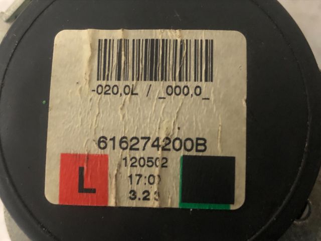 bontott MITSUBISHI COLT Bal hátsó Biztonsági Öv