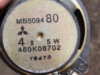 bontott MITSUBISHI COLT Első Hangszóró Pár