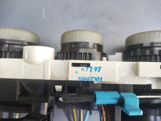 bontott MITSUBISHI COLT Fűtéskapcsoló (manuális klímás)