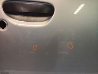 bontott MITSUBISHI COLT Jobb első Ajtó (Üres lemez)