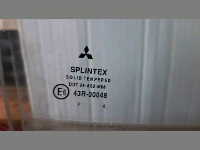 bontott MITSUBISHI COLT Jobb hátsó Ablak