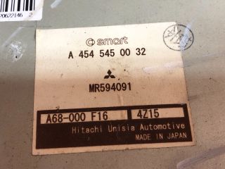 bontott MITSUBISHI COLT Kormányoszlop Vezérlő