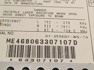 bontott MITSUBISHI COLT Rádió / CD