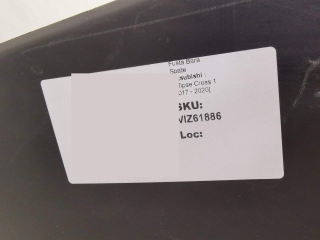 bontott MITSUBISHI ECLIPSE CROSS Hátsó Lökhárító Alsó (Műanyag)