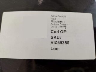 bontott MITSUBISHI ECLIPSE CROSS Jobb első Sárvédő