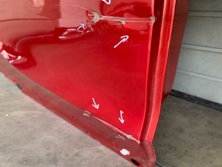 bontott MITSUBISHI ECLIPSE CROSS Jobb hátsó Ajtó (Üres lemez)