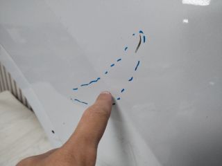 bontott MITSUBISHI ECLIPSE CROSS Jobb hátsó Ajtó (Üres lemez)