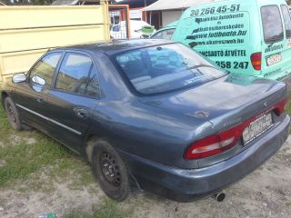 bontott MITSUBISHI GALANT Bal hátsó Fixüveg (Ajtóban)