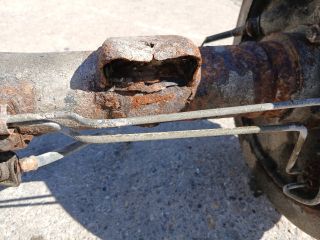 bontott MITSUBISHI L 200 Hátsó Híd (Dobfékes)