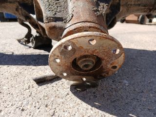 bontott MITSUBISHI L 200 Hátsó Híd (Dobfékes)