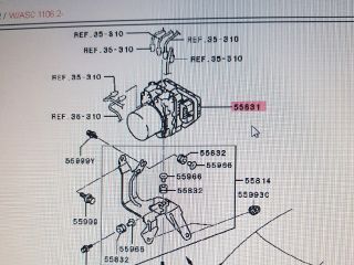 bontott MITSUBISHI L 200 ABS / ABR / ESP Pumpa