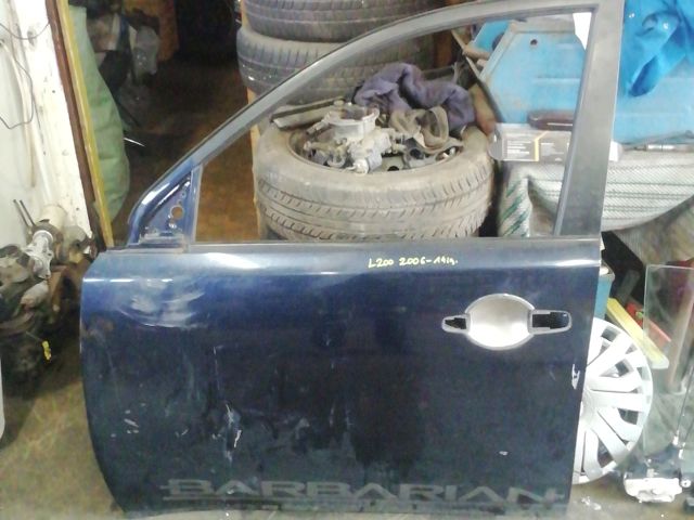 bontott MITSUBISHI L 200 Bal első Ajtó (Üres lemez)