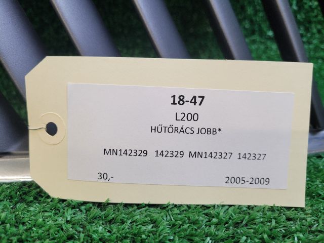 bontott MITSUBISHI L 200 Hűtőrács