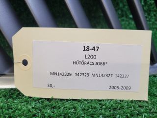 bontott MITSUBISHI L 200 Hűtőrács