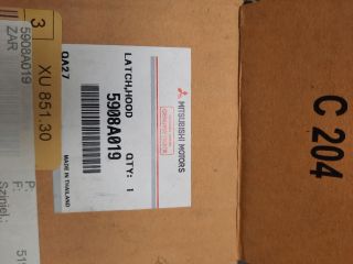 bontott MITSUBISHI L 200 Motorháztető Zárszerkezet