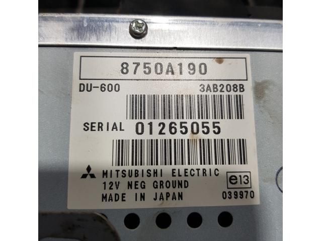 bontott MITSUBISHI L 200 Multifunkciós Kijelző