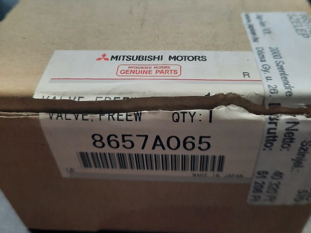 bontott MITSUBISHI L 200 Nyomásszabályzó Szelep