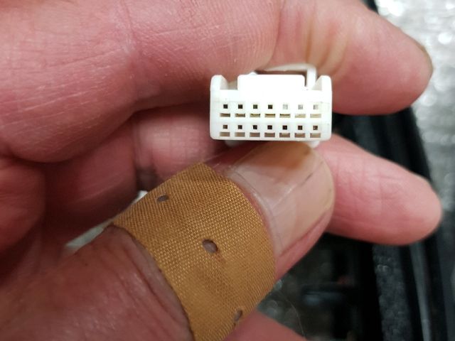 bontott MITSUBISHI L200 Alváz/nyitott (MQ) Bal Visszapillantó Tükör (Elektromos)