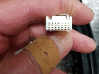 bontott MITSUBISHI L200 Alváz/nyitott (MQ) Bal Visszapillantó Tükör (Elektromos)