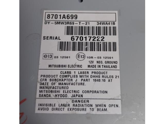 bontott MITSUBISHI L200 Rádió / CD