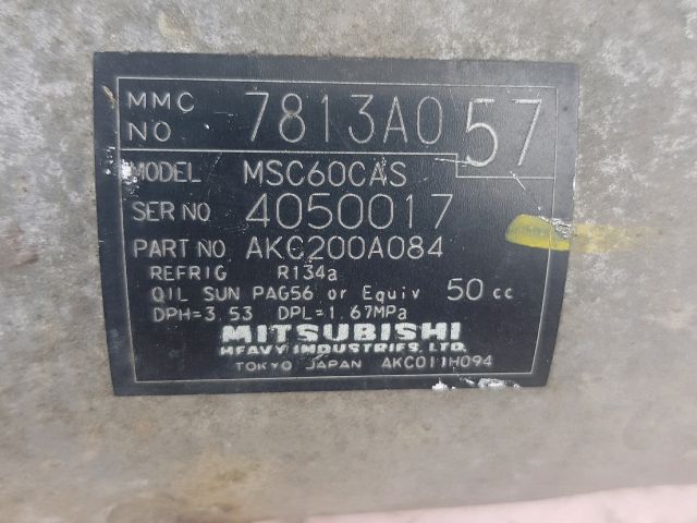 bontott MITSUBISHI LANCER Klímakompresszor