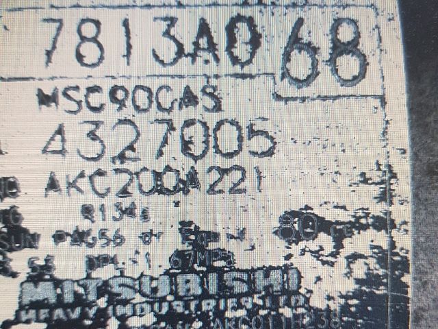 bontott MITSUBISHI LANCER Klímakompresszor