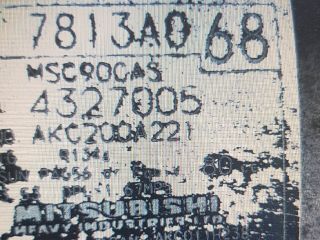 bontott MITSUBISHI LANCER Klímakompresszor