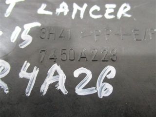 bontott MITSUBISHI LANCER Bal Ködzárófény Keret