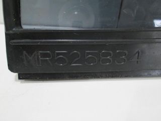 bontott MITSUBISHI LANCER Jobb hátsó Fixüveg (Ajtóban)