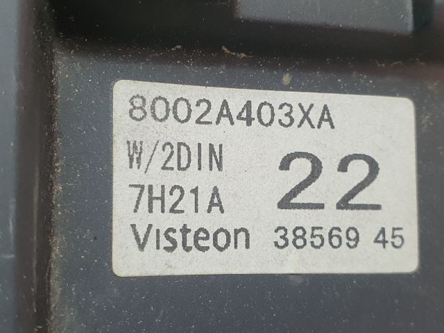 bontott MITSUBISHI LANCER Rádió / CD Keret