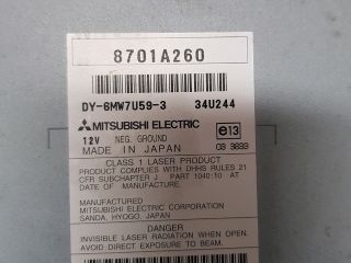 bontott MITSUBISHI LANCER Rádió / CD