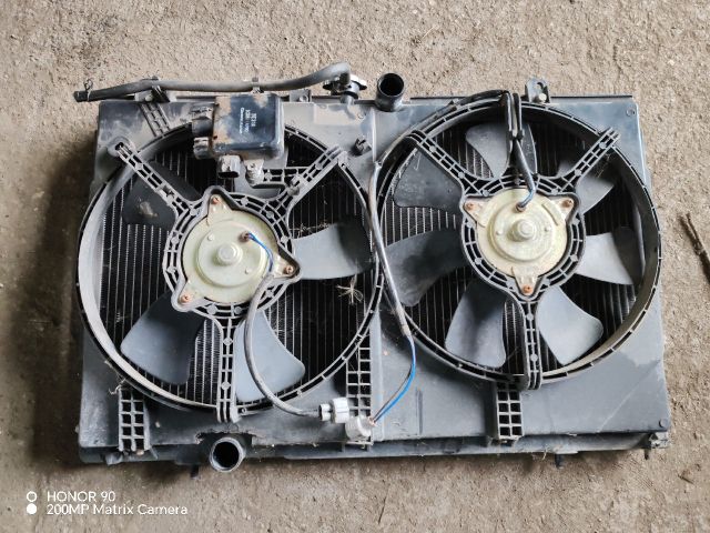 bontott MITSUBISHI LANCER VII Hűtő Ventilátor(ok), Radiátor(ok) Szett