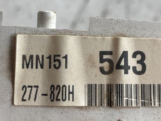 bontott MITSUBISHI LANCER VII Kilométeróra