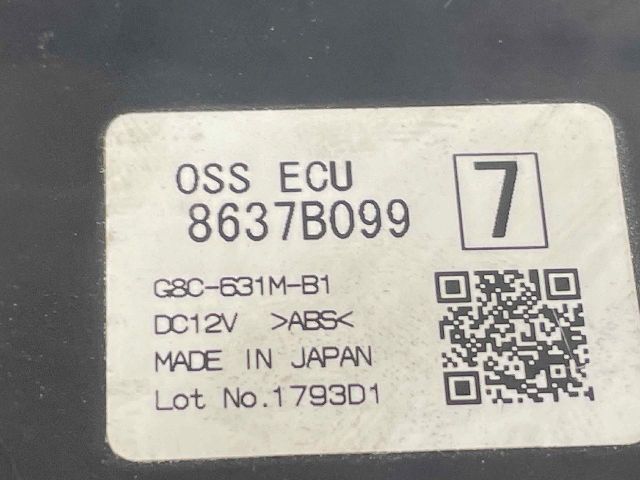 bontott MITSUBISHI OUTLANDER Start / Stop Vezérlő Modul