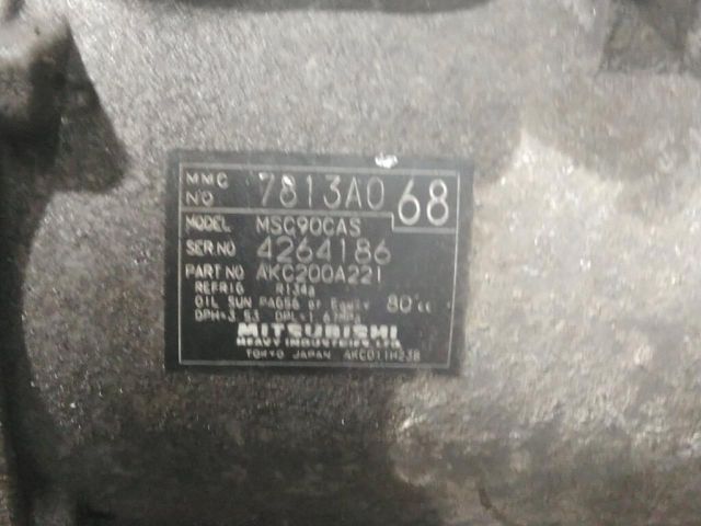 bontott MITSUBISHI OUTLANDER Klímakompresszor
