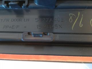 bontott MITSUBISHI OUTLANDER Bal első Ajtó Díszléc