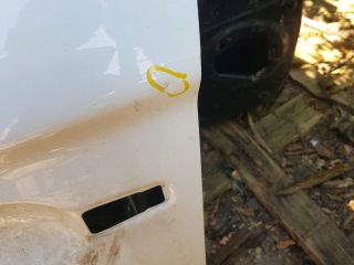 bontott MITSUBISHI OUTLANDER Bal első Ajtó (Üres lemez)