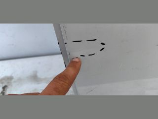 bontott MITSUBISHI OUTLANDER Bal hátsó Ajtó (Üres lemez)