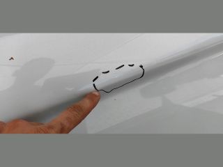 bontott MITSUBISHI OUTLANDER Bal hátsó Ajtó (Üres lemez)