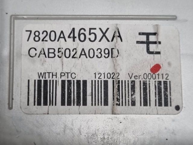 bontott MITSUBISHI OUTLANDER Fűtéskapcsoló