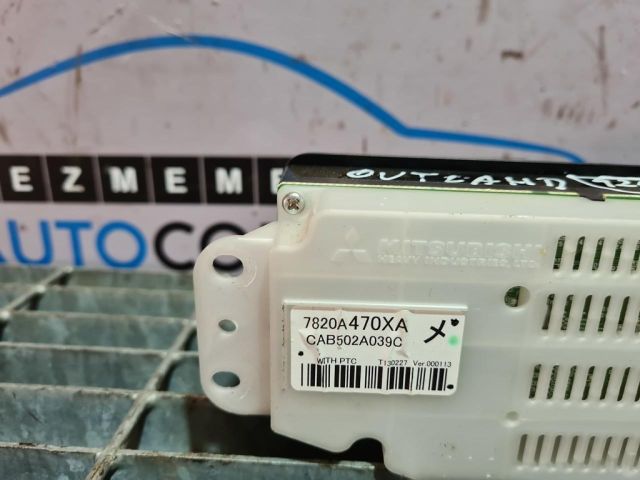 bontott MITSUBISHI OUTLANDER Fűtéskapcsoló