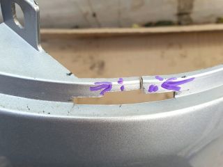 bontott MITSUBISHI OUTLANDER Hátsó Lökhárító (Részeivel)