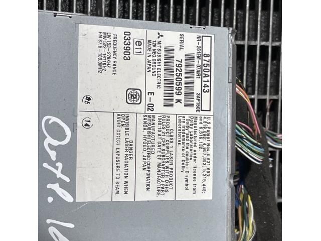 bontott MITSUBISHI OUTLANDER Navigációs Fejegység