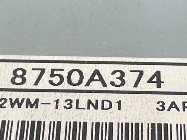 bontott MITSUBISHI OUTLANDER Rádió / CD