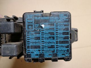 bontott MITSUBISHI PAJERO Biztosítéktábla Motortér