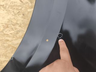 bontott MITSUBISHI PAJERO Bal első Sárvédő