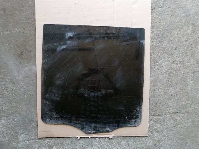 bontott MITSUBISHI PAJERO Bal hátsó Ablak