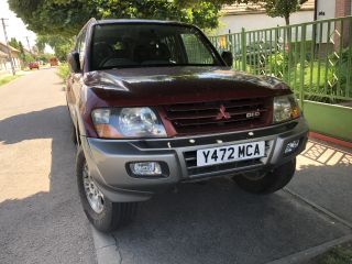 bontott MITSUBISHI PAJERO Bal hátsó Ablak