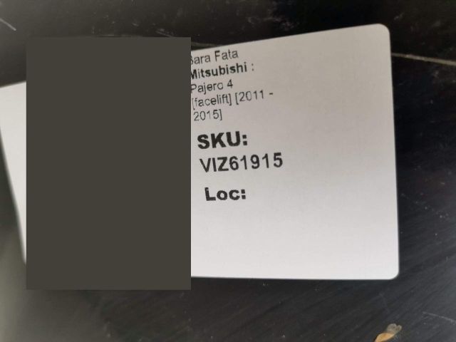 bontott MITSUBISHI PAJERO Első Lökhárító (Üresen)